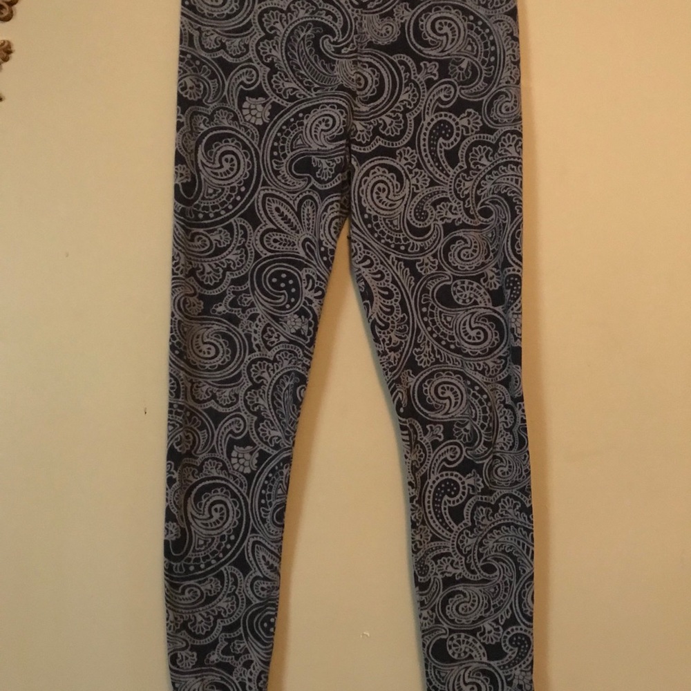 Blue and Gray stretch Pant